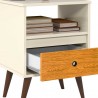 Mesa de Cabeceira Retro Wood New OFF/Nature