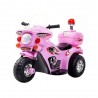 Mini Moto Eltrica Menina Infantil Rosa Som e Farol com Luz - detalhe